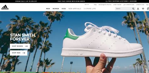 adidas usa official website